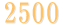 2500